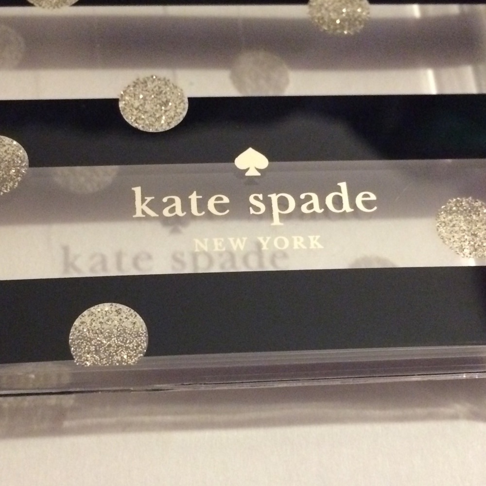 kate spade black & gold cover iPhone 6+, 7+, 8+ - Picture 2 of 6